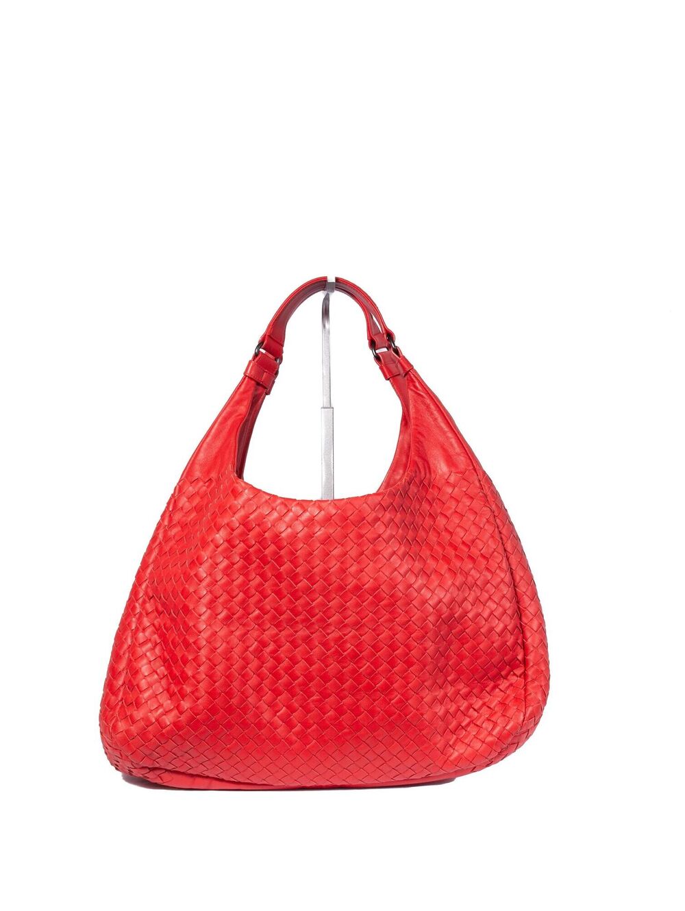 Bottega Red Hobo Tote
